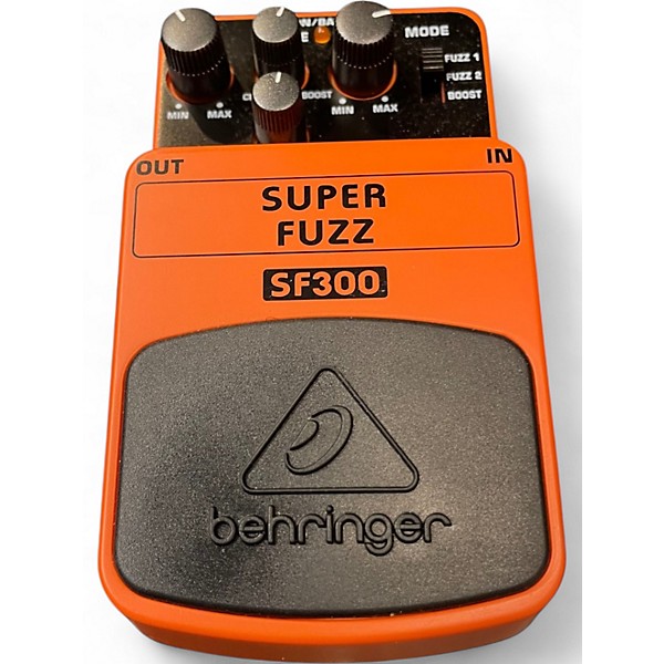 Used Behringer SF300 Super Fuzz Effect Pedal