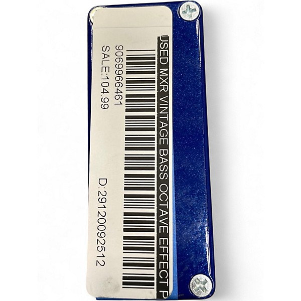 Used MXR VINTAGE BASS OCTAVE Effect Pedal