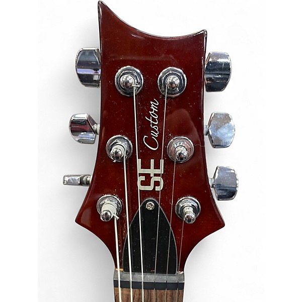 Used PRS SE Custom 24 Yellow Tiger Solid Body Electric Guitar