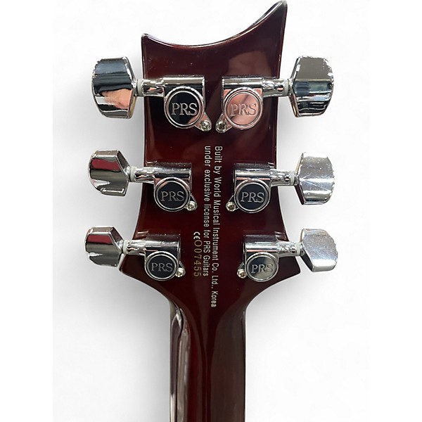 Used PRS SE Custom 24 Yellow Tiger Solid Body Electric Guitar