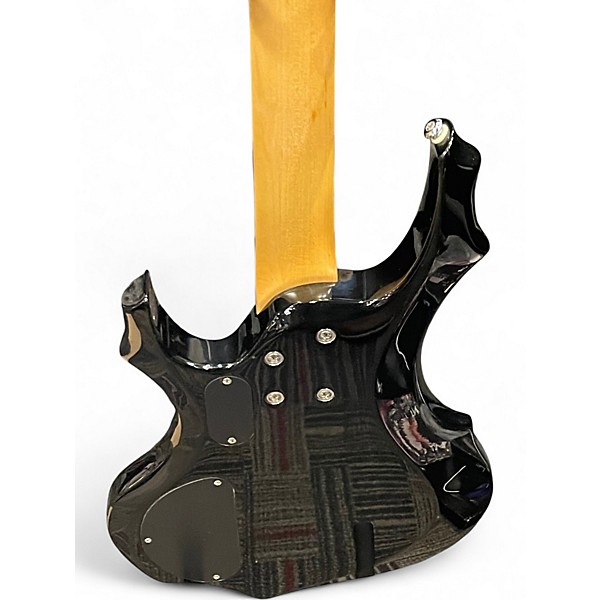 Used ESP LTD F104 Black Electric Bass Guitar