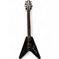 Used Epiphone 1958 Korina Flying V Black Solid Body Electric Guitar thumbnail