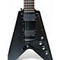 Used Epiphone 1958 Korina Flying V Black Solid Body Electric Guitar