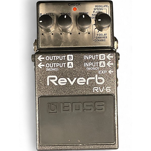 Used BOSS RV6 Digital Reverb Effect Pedal