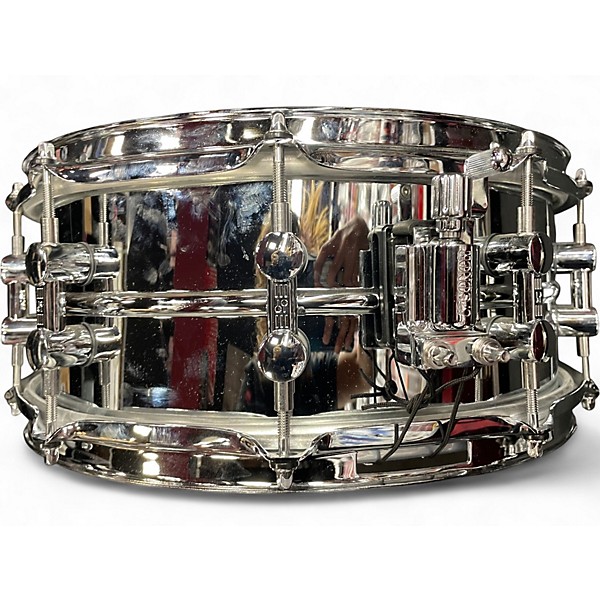Used SONOR 14in KOMPRESSOR STEEL 14X5.75 Chrome Drum