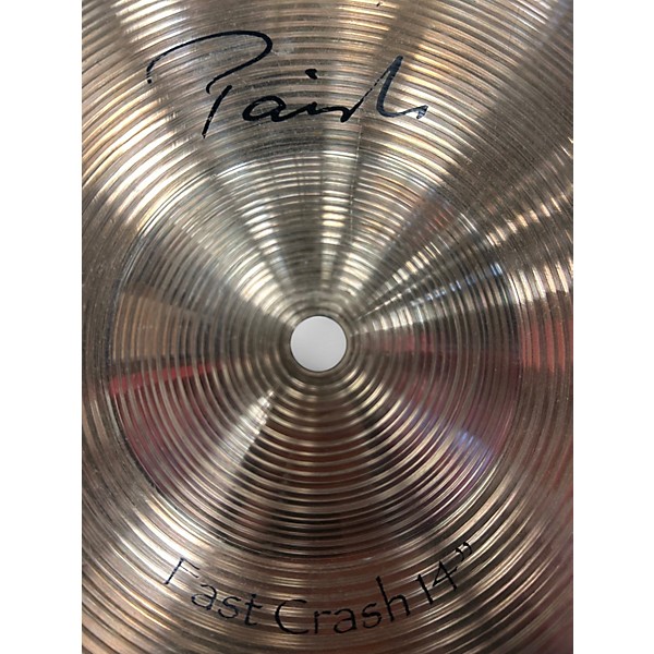 Used Paiste 14in Signature Fast Crash Cymbal