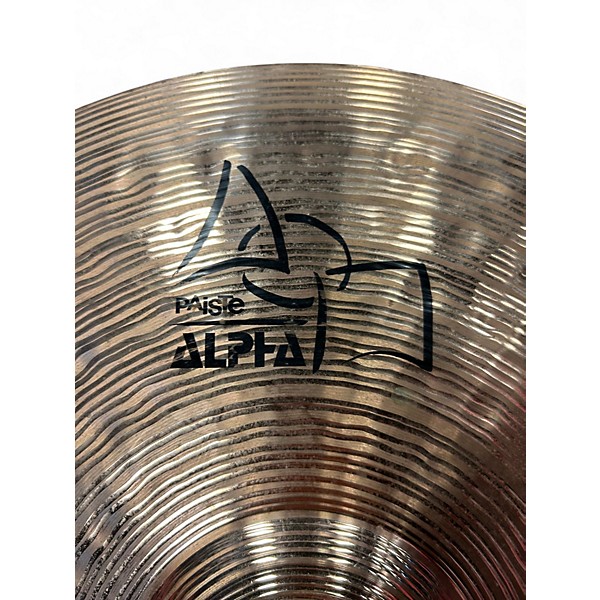 Used Paiste 18in Alpha Rock China Cymbal