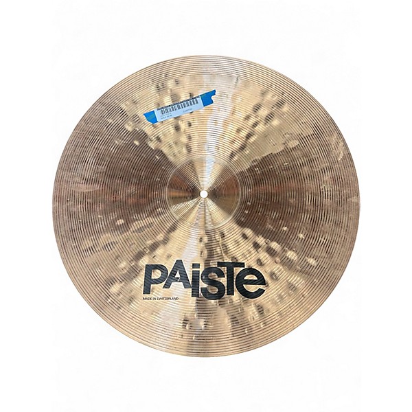 Used Paiste 20in ALPHA POWER RIDE Cymbal