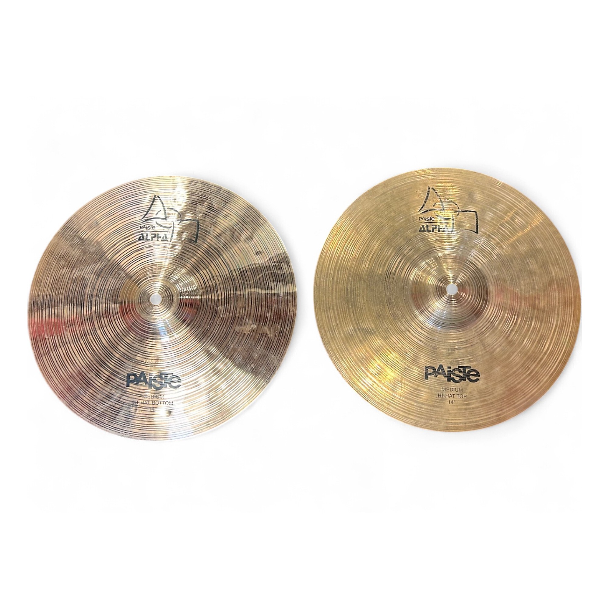 Used Paiste 14in Alpha Boomer Hi Hat Pair Cymbal 33 | Guitar Center