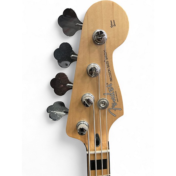 Used Fender Deluxe Precision Bass Special Cream Electric Bass Guitar