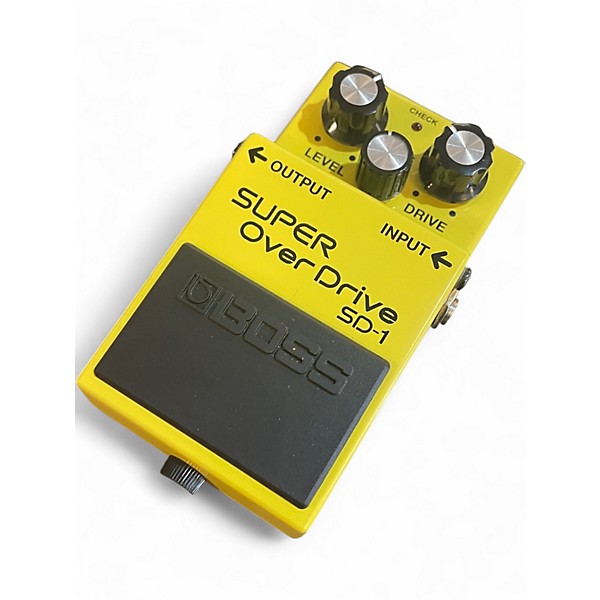Used BOSS SD1 Super Overdrive Effect Pedal