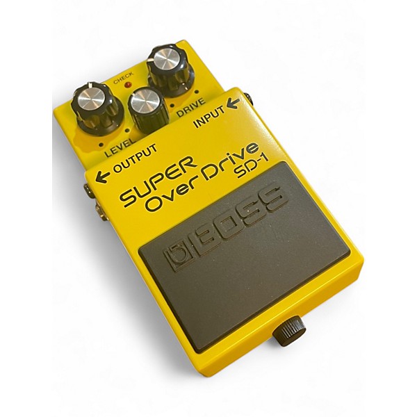 Used BOSS SD1 Super Overdrive Effect Pedal