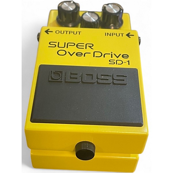 Used BOSS SD1 Super Overdrive Effect Pedal