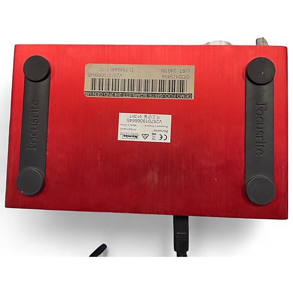 Used Focusrite Scarlett 2i4 Audio Interface