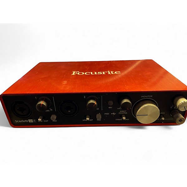 Used Focusrite Scarlett 2i4 Audio Interface