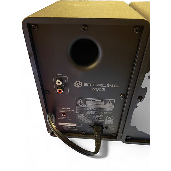 Used Sterling Audio MX3 Pair Powered Monitor