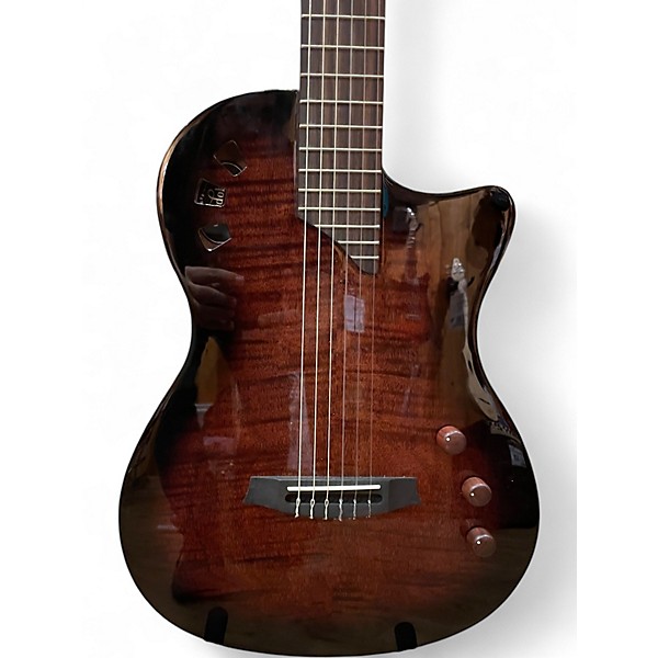 Used Cordoba STAGE Tobacco Burst Classical Acoustic Electric Guitar
