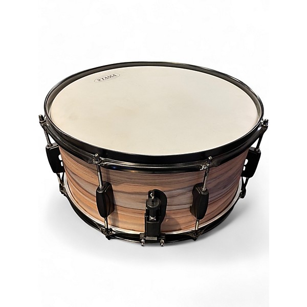 Used TAMA 14in Woodworks  Zebrawood Drum