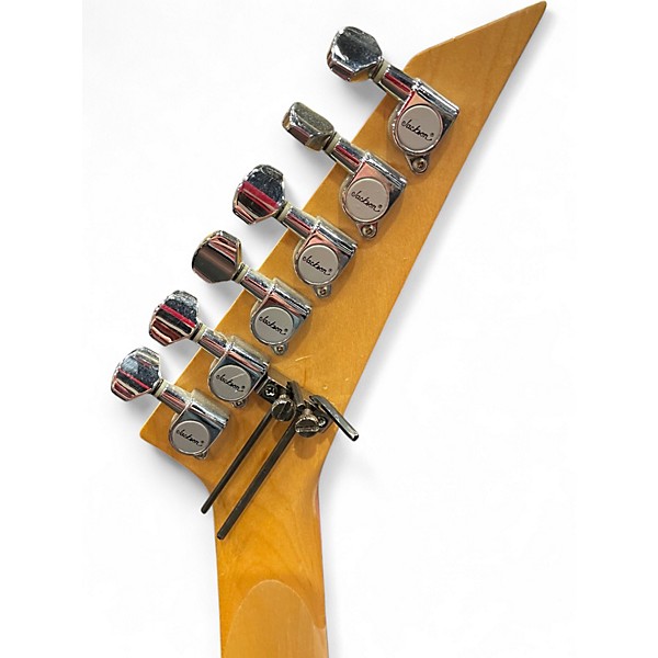 Used Jackson Dinky Reverse Headstock Blu Solid Body Electric Guitar