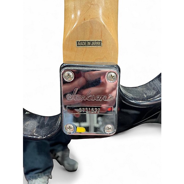 Used Jackson Dinky Reverse Headstock Blu Solid Body Electric Guitar