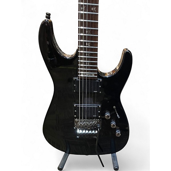 Used ESP LTD KH202 Kirk Hammett Signature Black Solid Body Electric Guitar