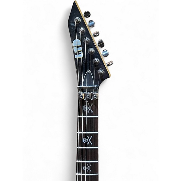 Used ESP LTD KH202 Kirk Hammett Signature Black Solid Body Electric Guitar