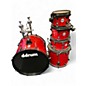 Used ddrum 5 Piece Journeyman Player RED SPARKLE Drum Kit thumbnail