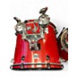 Used ddrum 5 Piece Journeyman Player RED SPARKLE Drum Kit