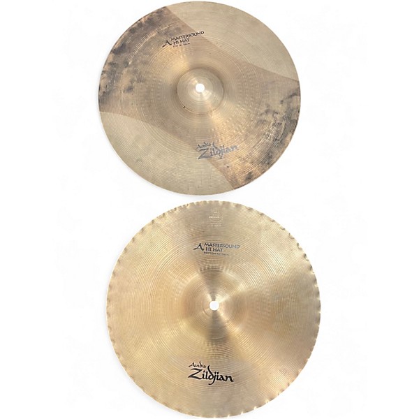 Used Zildjian 14in A SERIES MASTERSOUND HI HAT PAIR Cymbal