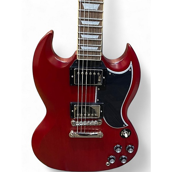 Used Epiphone '61 Les Paul SG Cherry Solid Body Electric Guitar