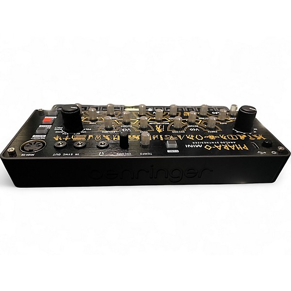 Used Behringer Phara-O Mini analog polyphonic synthesizer  Portable Keyboard