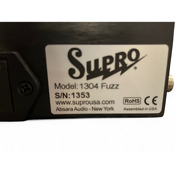 Used Supro 1304 Fuzz Effect Pedal