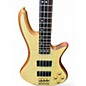Used Schecter Guitar Research Stiletto Custom 4 String Natural Electric Bass Guitar thumbnail