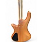 Used Schecter Guitar Research Stiletto Custom 4 String Natural Electric Bass Guitar