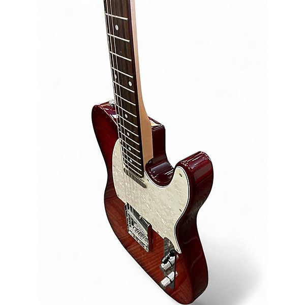 Used Agile Single Cut 2 Color Sunburst Solid Body Electric Guitar