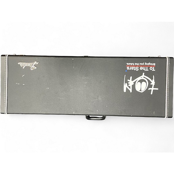 Used Fender TO THE STARS TOM DELONGE STRATOCASTER BLACK Solid Body Electric Guitar