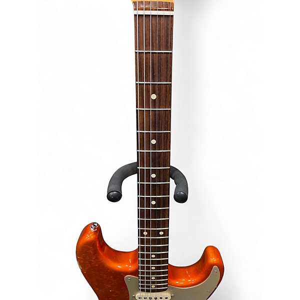 Used Fender CUSTOM SHOP 1962 REISSUE RELIC HSS Metallic Orange Solid Body Electric Guitar