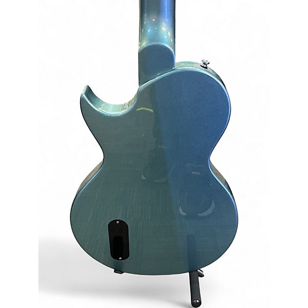 Used Vintage v120 GH Blue Solid Body Electric Guitar