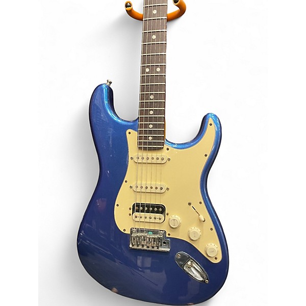 Used Fender American Ultra Stratocaster COBRA BLUE Solid Body Electric Guitar