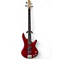 Used Ibanez GSR190 Trans Red Electric Bass Guitar thumbnail