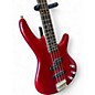 Used Ibanez GSR190 Trans Red Electric Bass Guitar