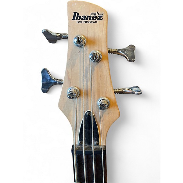 Used Ibanez GSR190 Trans Red Electric Bass Guitar