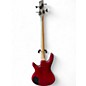 Used Ibanez GSR190 Trans Red Electric Bass Guitar