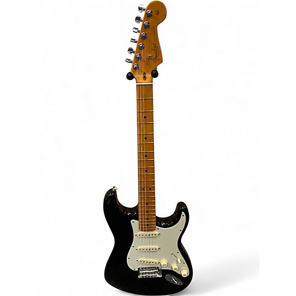 Used Fender American Professional II Stratocaster Black Solid Body Electric Guitar