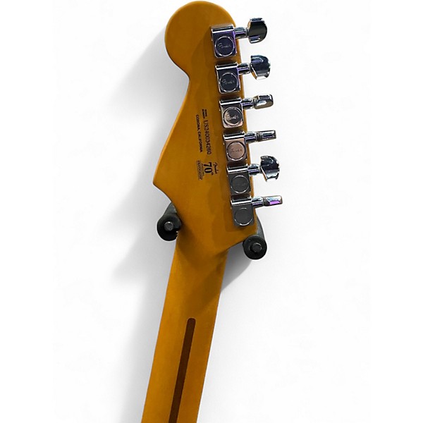 Used Fender American Professional II Stratocaster Black Solid Body Electric Guitar