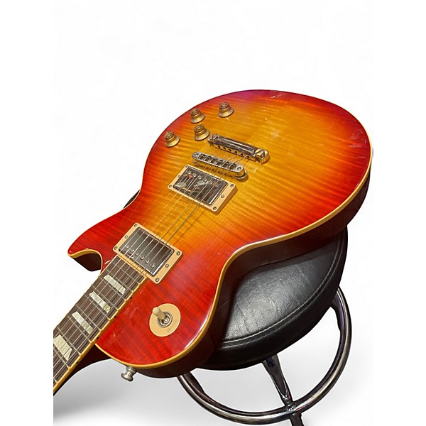 Used Gibson Les Paul Standard Cherry Sunburst Solid Body Electric Guitar