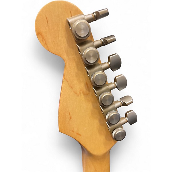 Used Fender American Deluxe Stratocaster Plus Blue Pearl Dust Solid Body Electric Guitar