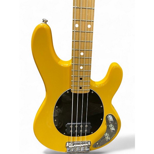 Used Sterling by Music Man RAY24CA Butterscotch Electric Bass Guitar