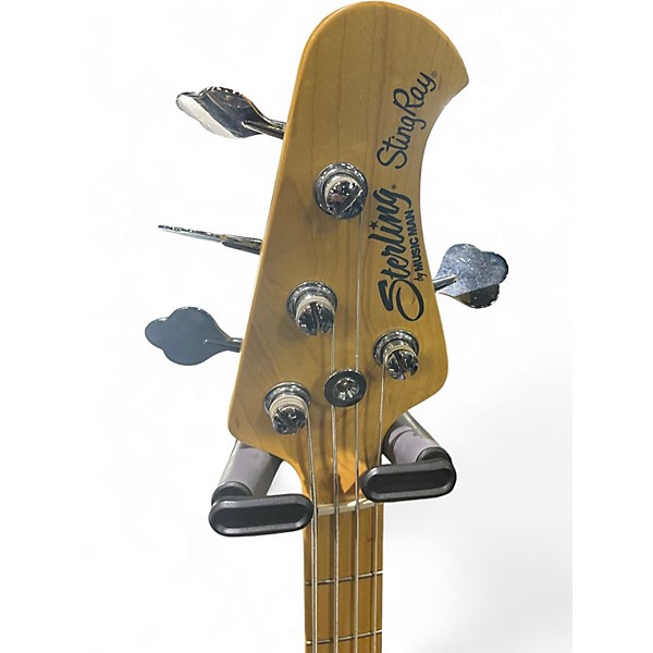 Used Sterling by Music Man RAY24CA Butterscotch Electric Bass Guitar