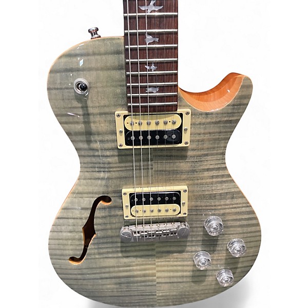 Used PRS Zach Myers Signature SE green stripe Solid Body Electric Guitar